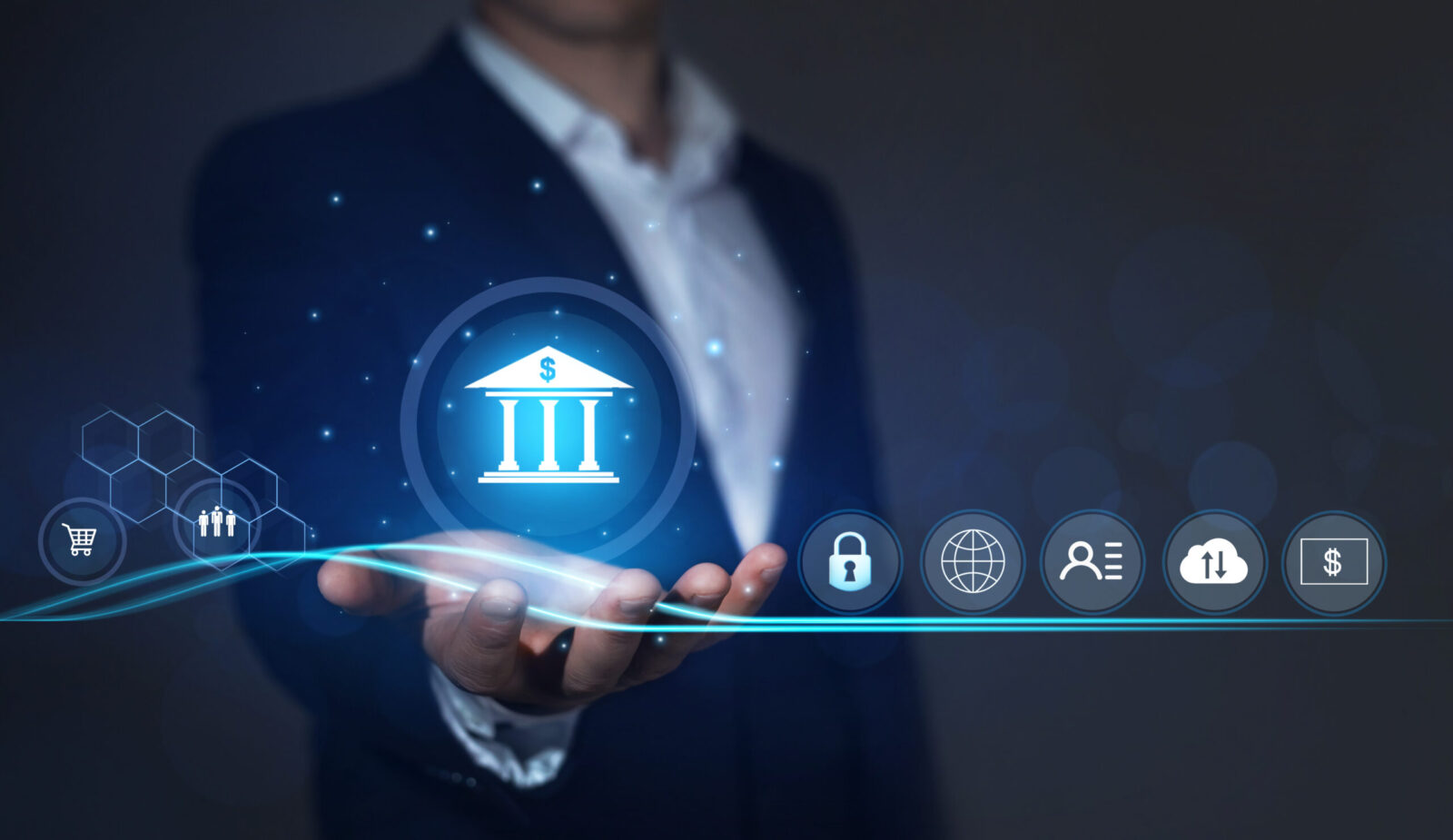 Secure internet connectivity for financial sector